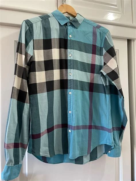 burberry brit shirt on sale|authentic burberry shirt.